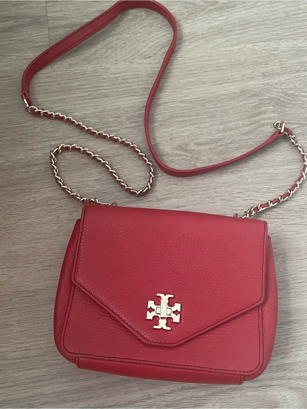 Tory Burch Kira Mini Gold Chain Crossbody